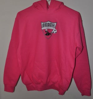 BEACH FC HOT PINK HOODIE